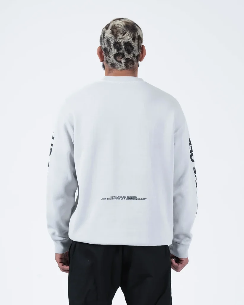 Sudadera Kingz No Dys Off Gris