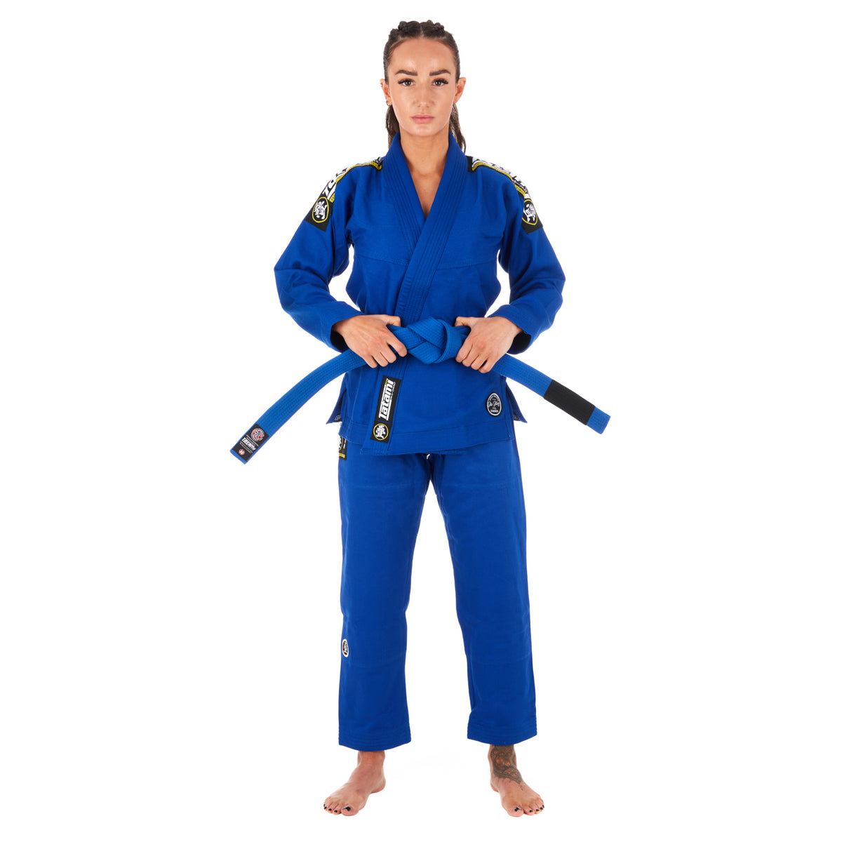 Gi de Mujer Para Jiu Jitsu Tatami Absolute Azul