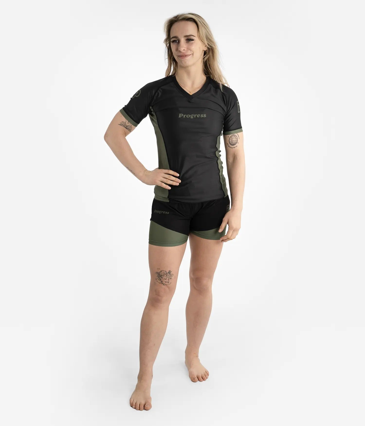 Rashguard de Mujer Progress Academy + Black