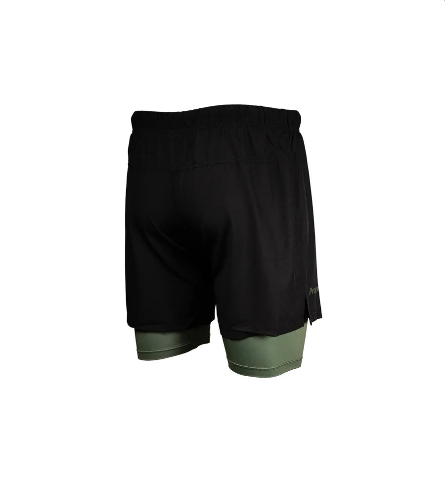 Pantaloneta Progress Academy + Hybrid Black