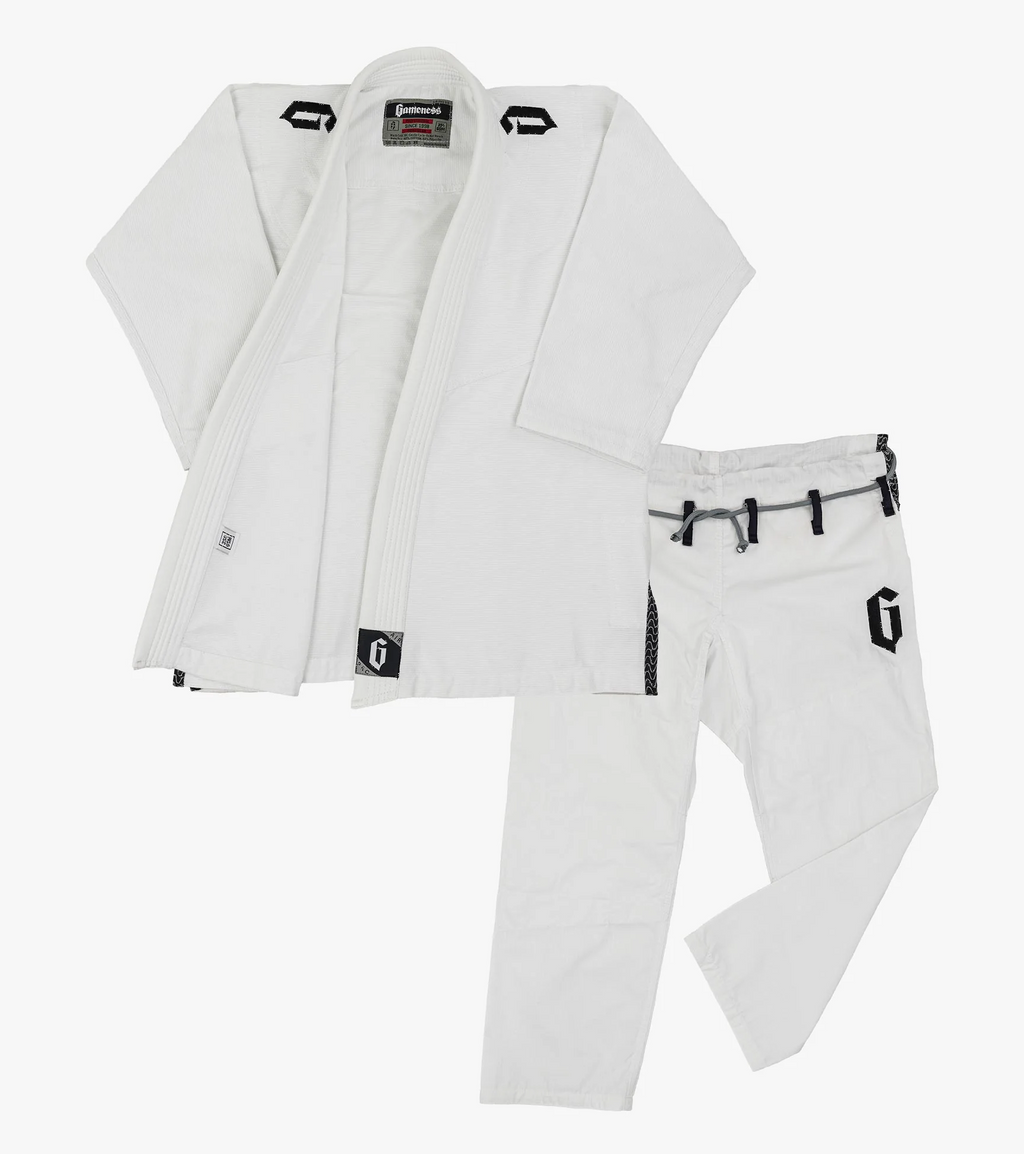 Gi de Niño para Jiu Jitsu Gameness Air 2.0 Pro - Blanco