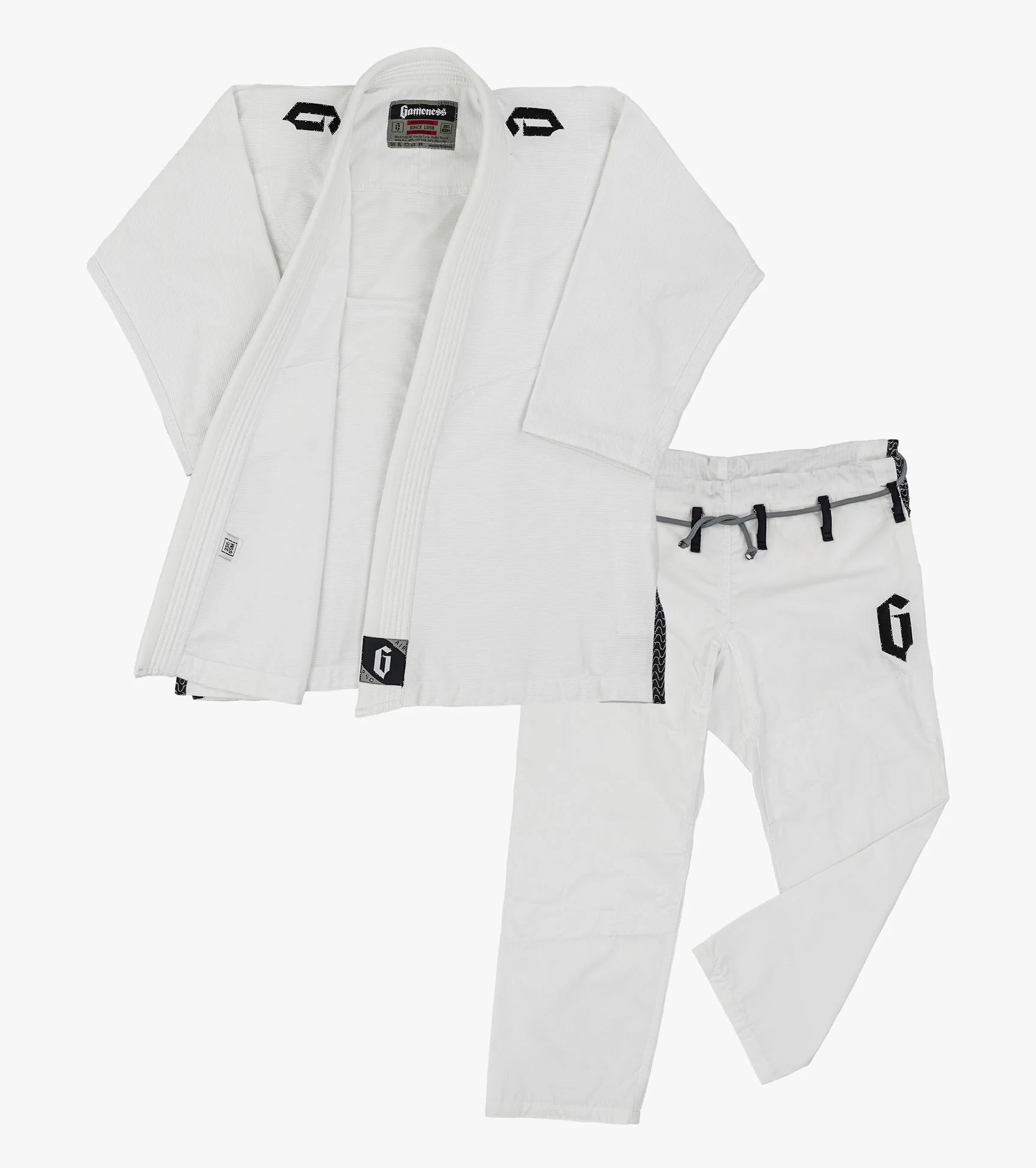 Gi de Niño para Jiu Jitsu Gameness Air 2.0 Pro - Blanco