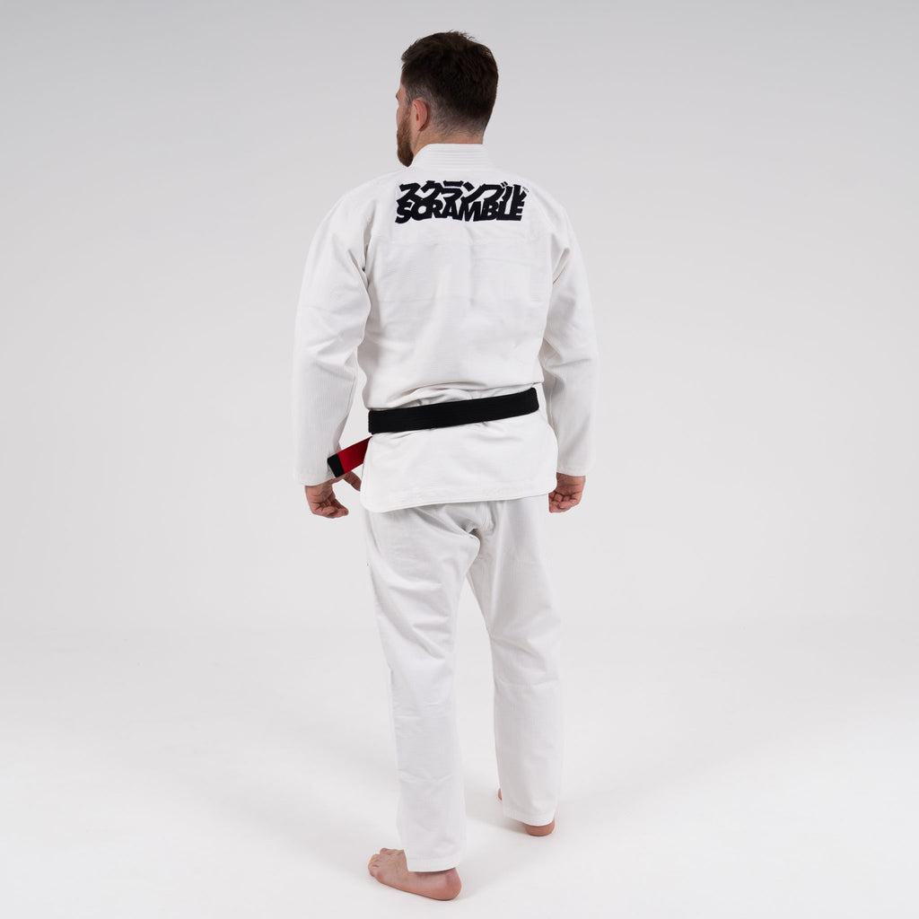 Gi de Jiu Jitsu Scramble Base K Blanco
