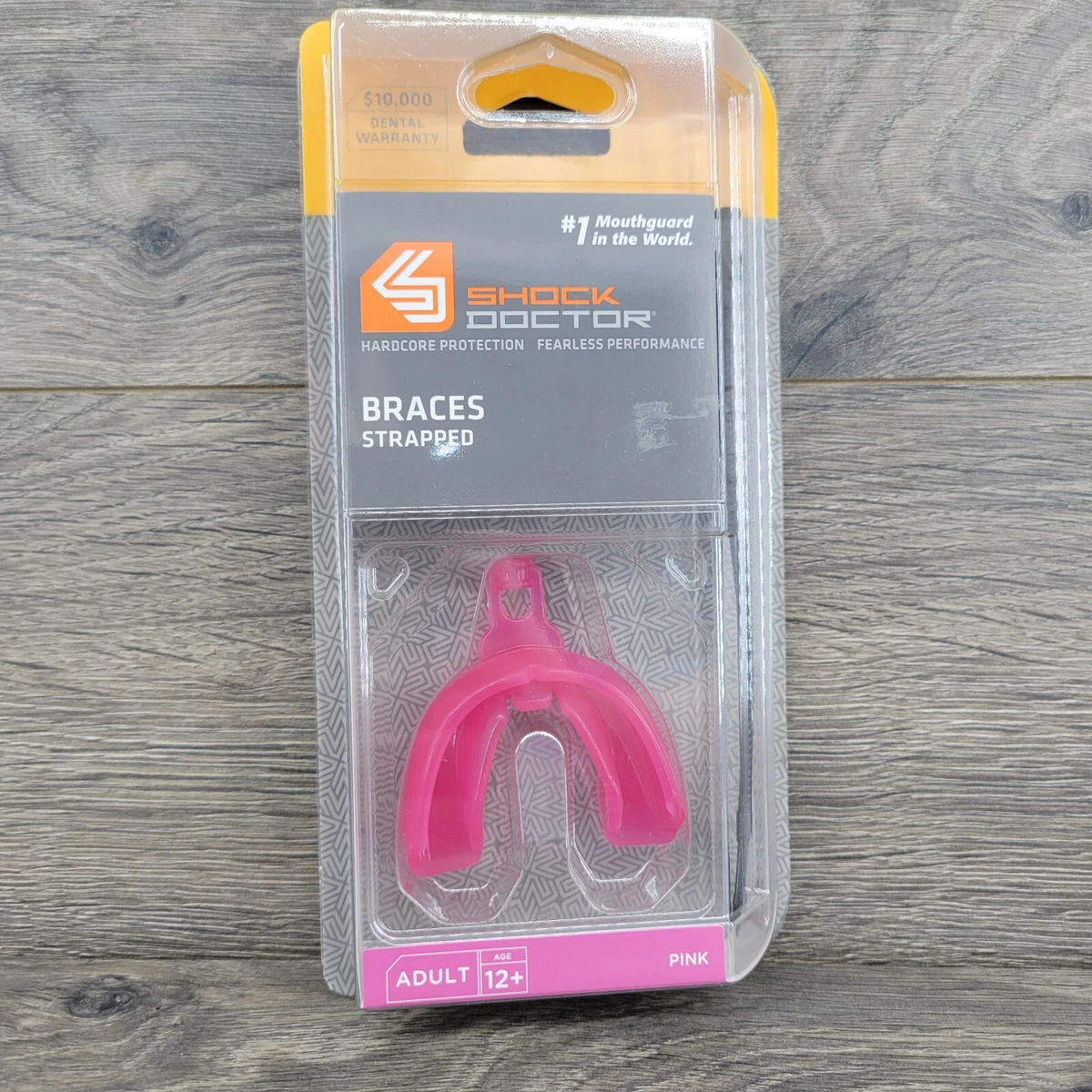 Protector Bucal para Frenillos Shock Doctor Rosado