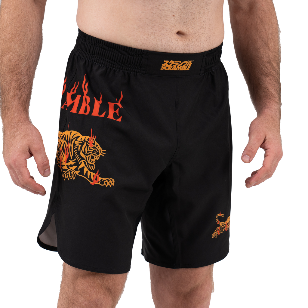 Pantaloneta Scramble Burning Tiger