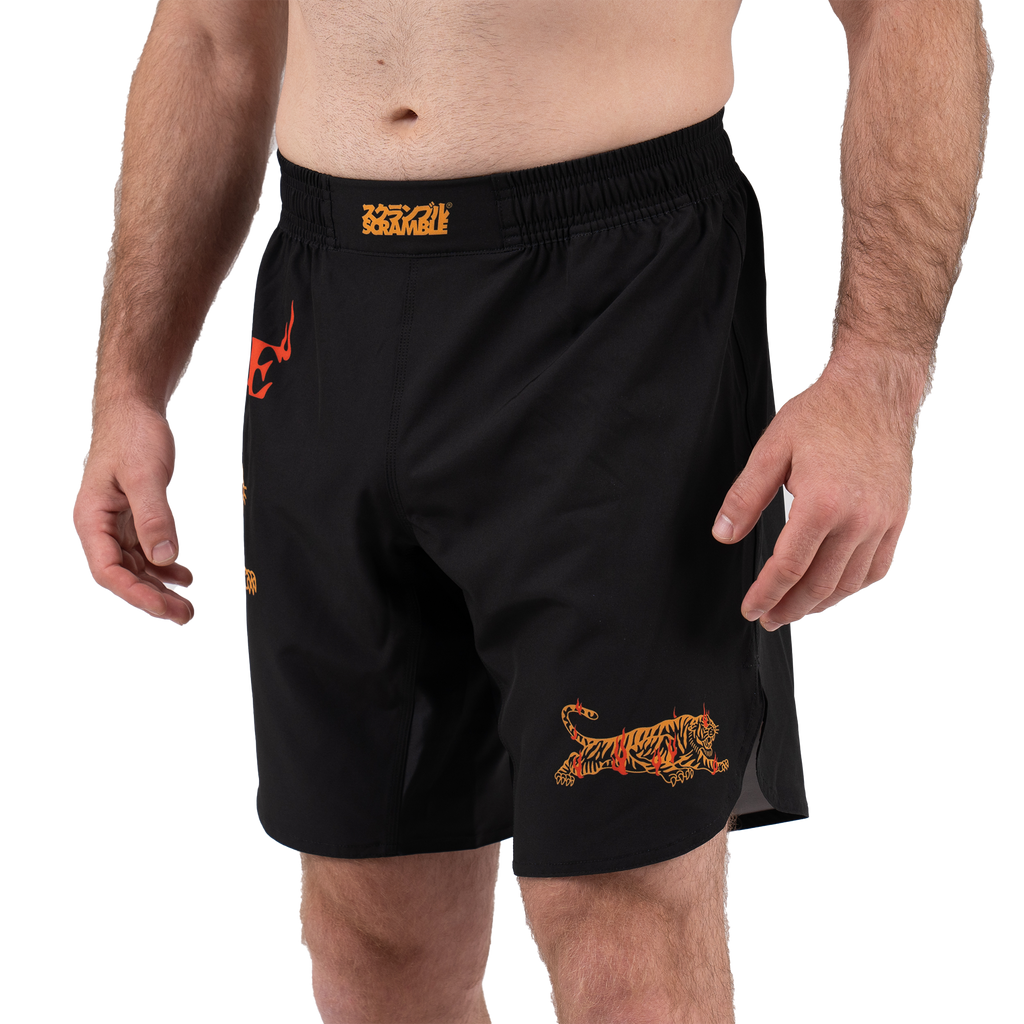 Pantaloneta Scramble Burning Tiger