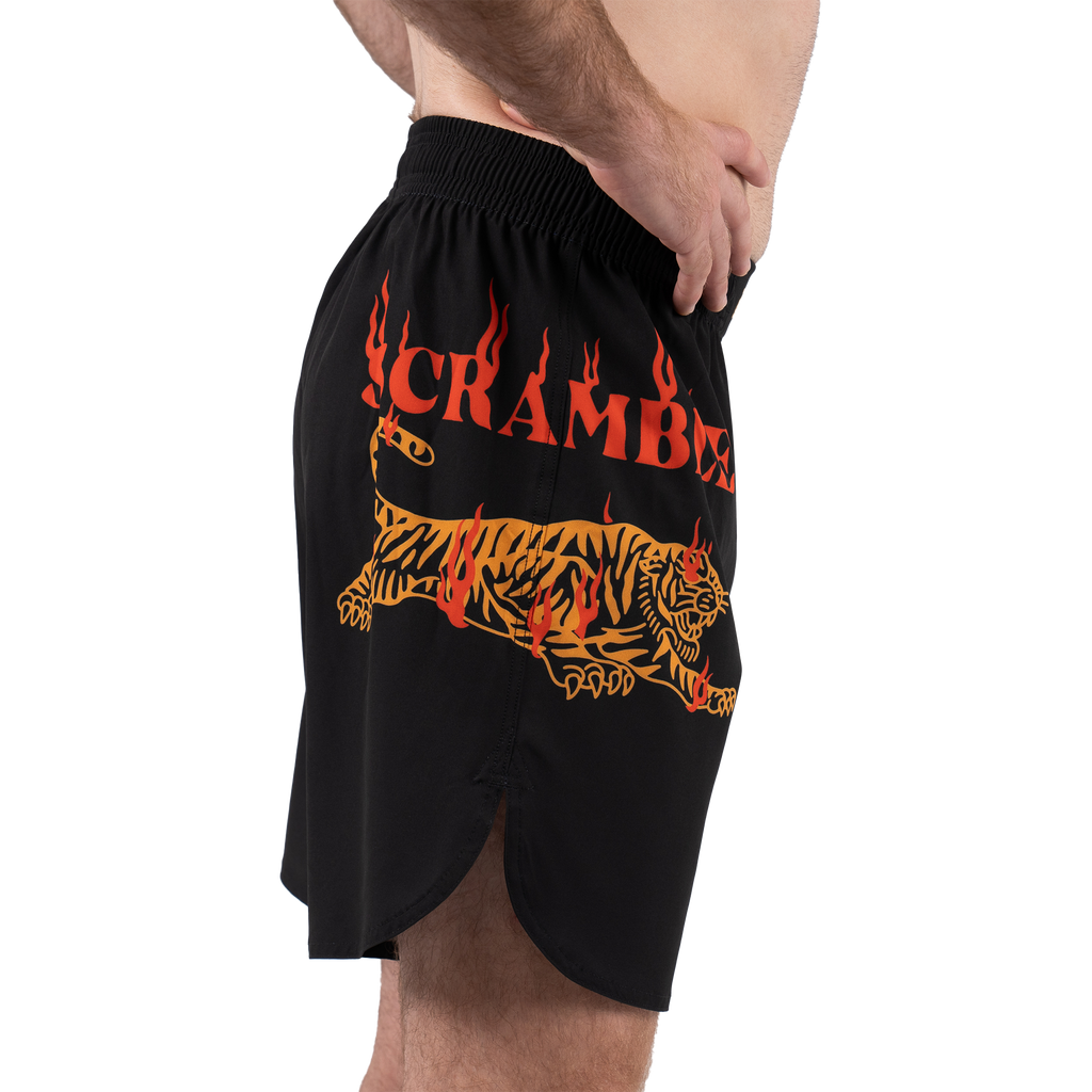 Pantaloneta Scramble Burning Tiger