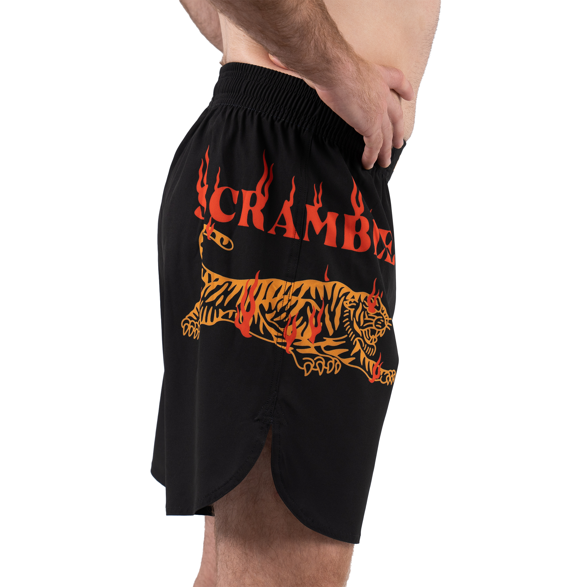 Pantaloneta Scramble Burning Tiger