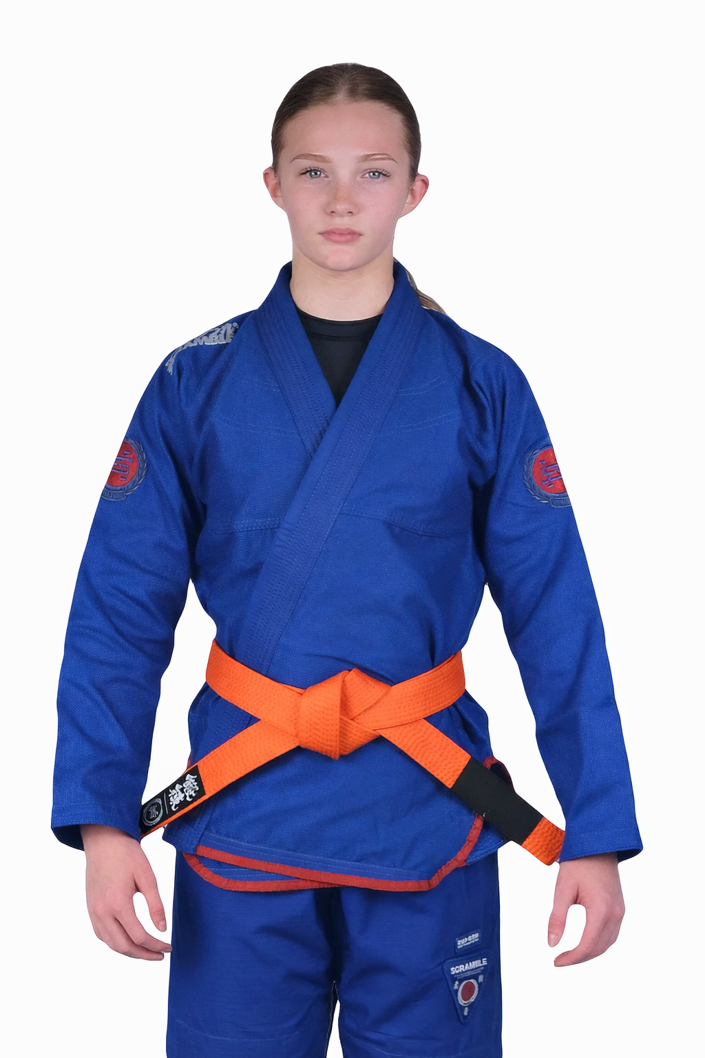 Gi de Jiu Jitsu para Niño Scramble Comp Blue