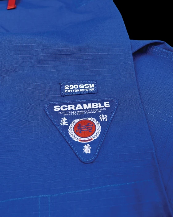 Gi de Jiu Jitsu para Niño Scramble Comp Blue