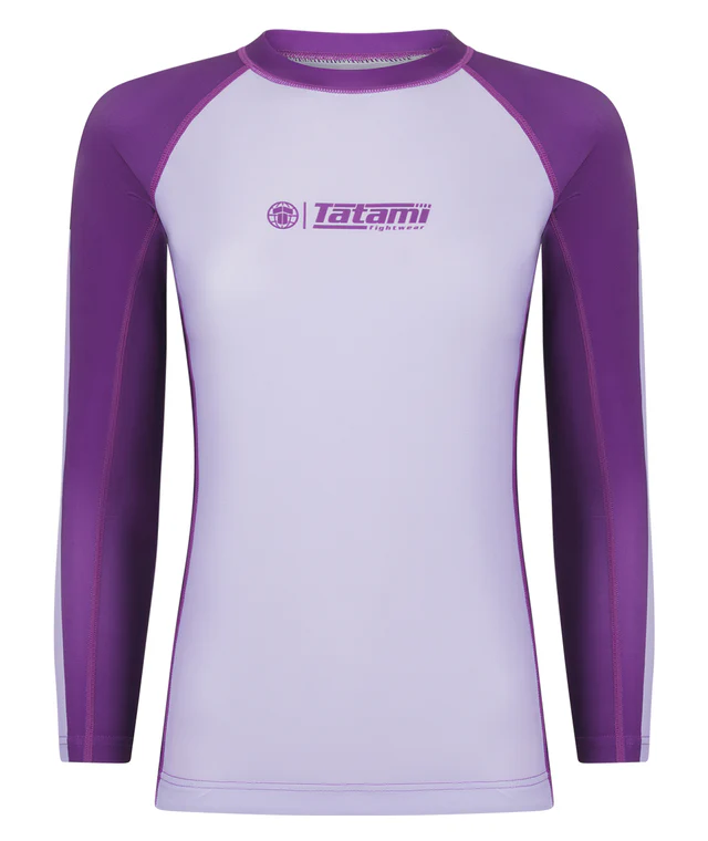 Rashguard de Mujer Tatami Contrast Berry Manga Larga
