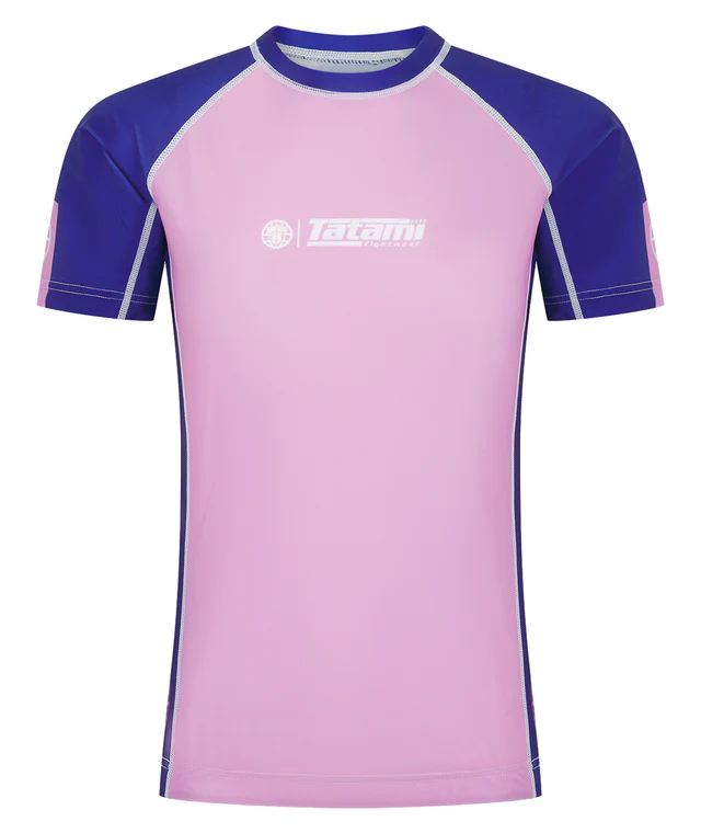 Rashguard de Mujer Tatami Contrast Pink & Navy Manga Corta