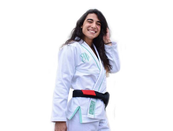 Gi de Mujer Para Jiu Jitsu Break Point Diamond White