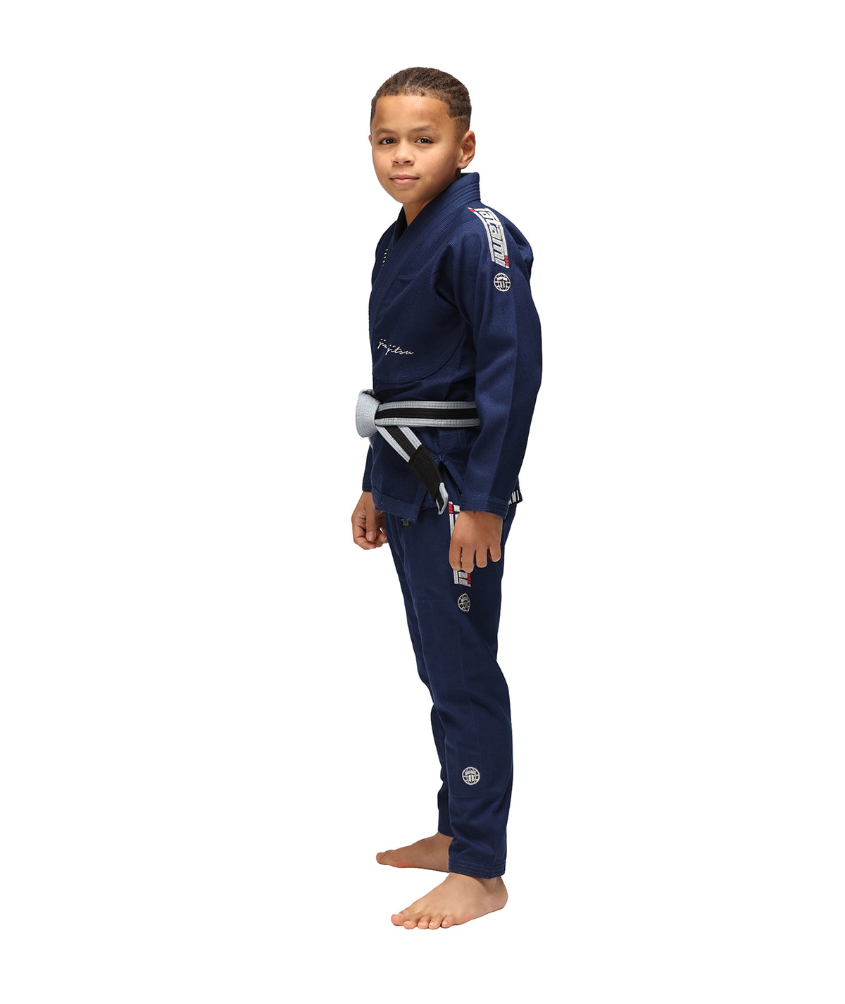 Gi de Jiu Jitsu para Niño Tatami Elements Superlite Azul Marino