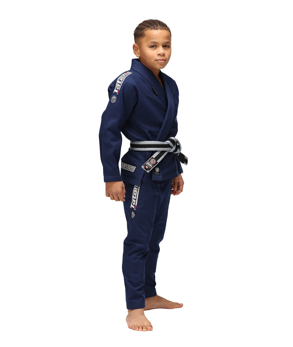 Gi de Jiu Jitsu para Niño Tatami Elements Superlite Azul Marino