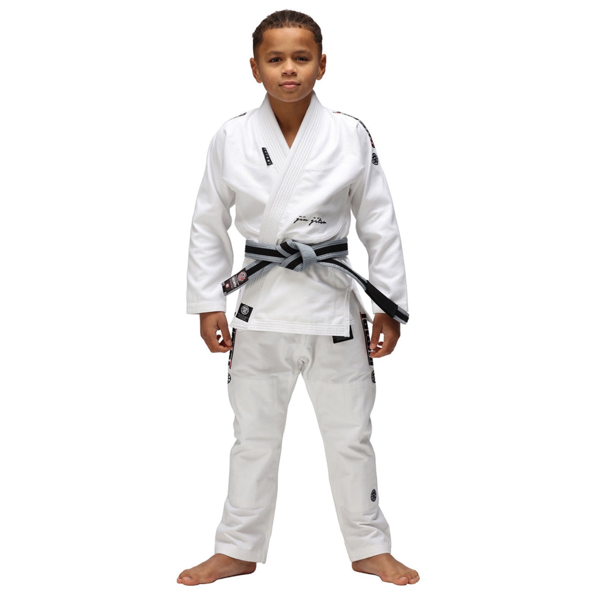 Gi de Jiu Jitsu para Niño Tatami Elements Superlite Blanco