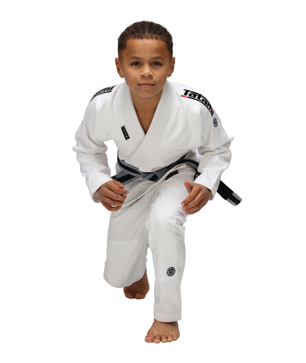 Gi de Jiu Jitsu para Niño Tatami Elements Superlite Blanco