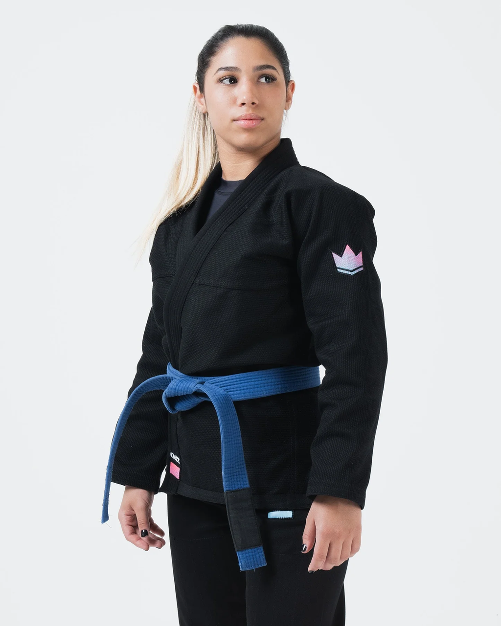 Gi de Mujer Para Jiu Jitsu Kingz Empowered Black