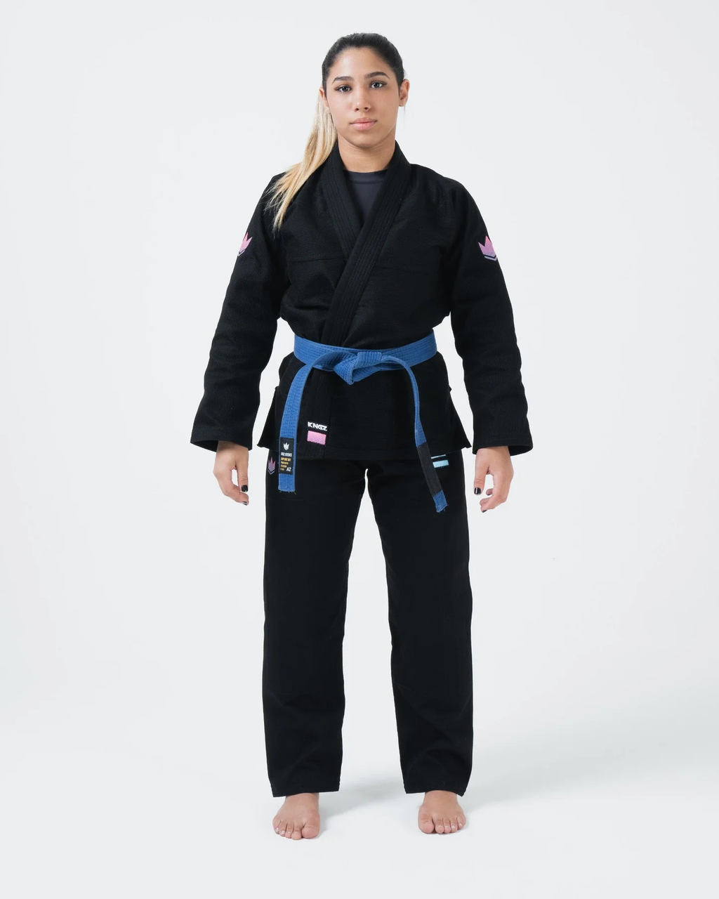 Gi de Mujer Para Jiu Jitsu Kingz Empowered Black