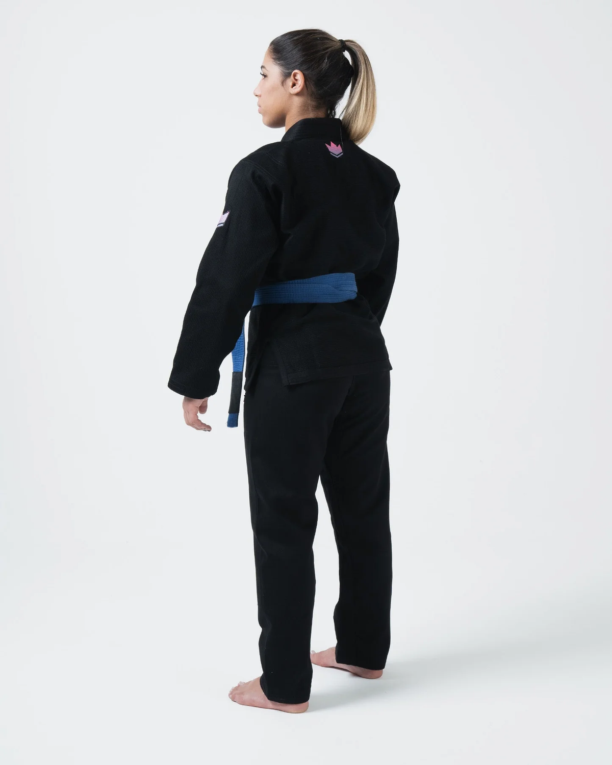 Gi de Mujer Para Jiu Jitsu Kingz Empowered Black