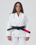Gi de Mujer Para Jiu Jitsu Kingz Empowered White