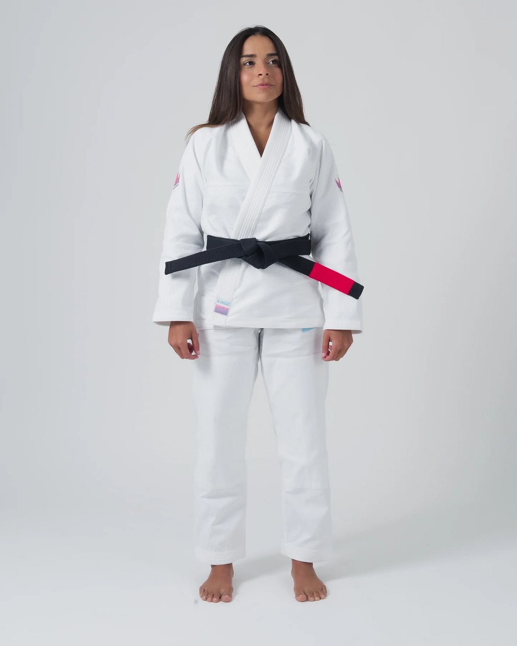 Gi de Mujer Para Jiu Jitsu Kingz Empowered White