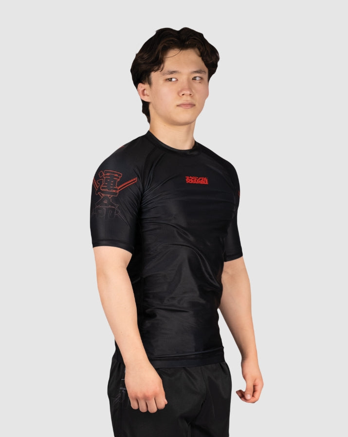 Rashguard Scramble Fate Tanto Ranked Rashguard - Negro