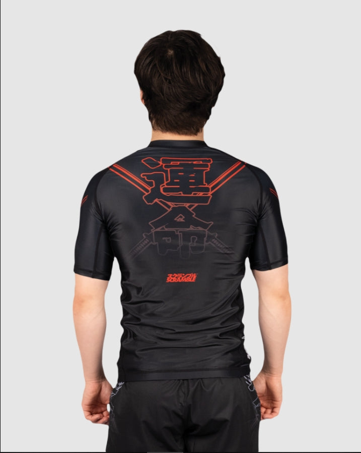 Rashguard Scramble Fate Tanto Ranked Rashguard - Negro