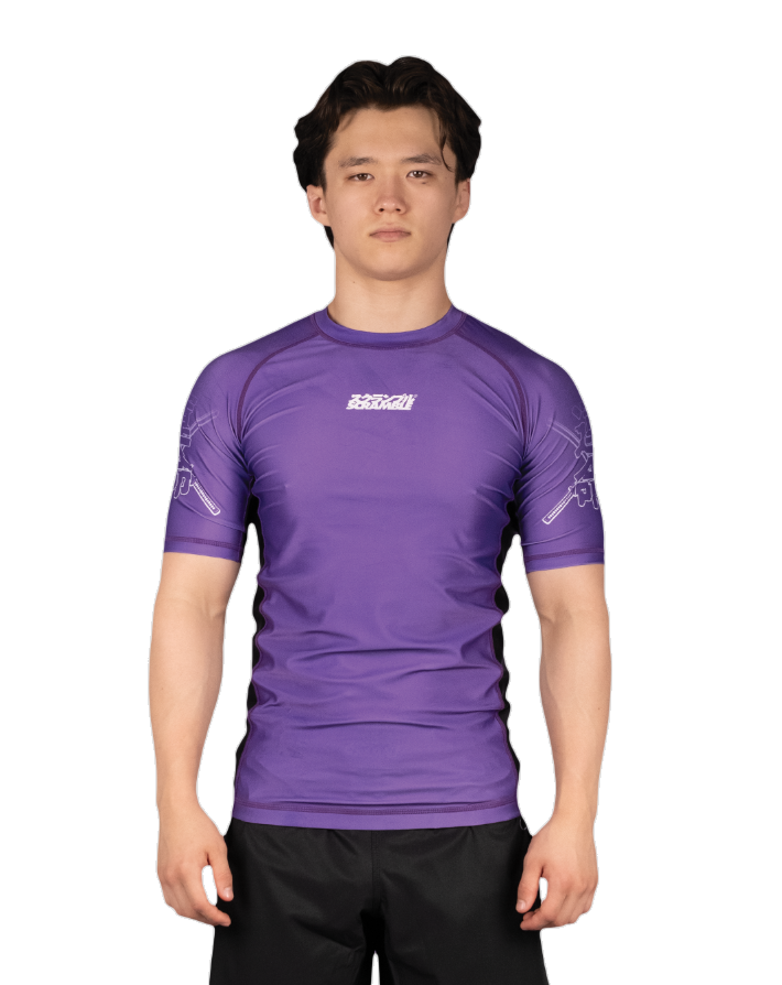 Rashguard Scramble Fate Tanto Ranked Rashguard - Morado