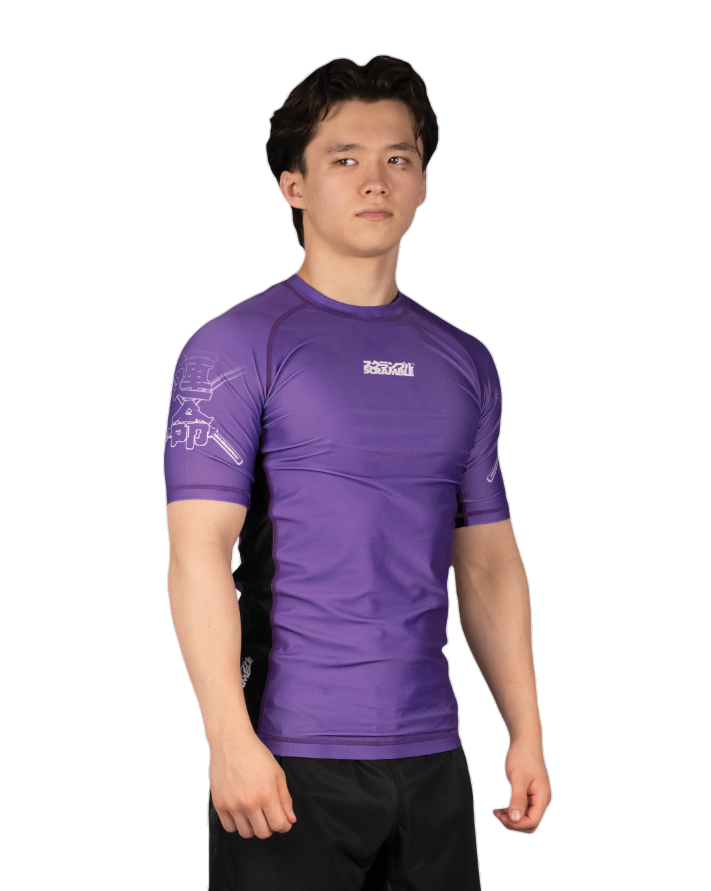 Rashguard Scramble Fate Tanto Ranked Rashguard - Morado