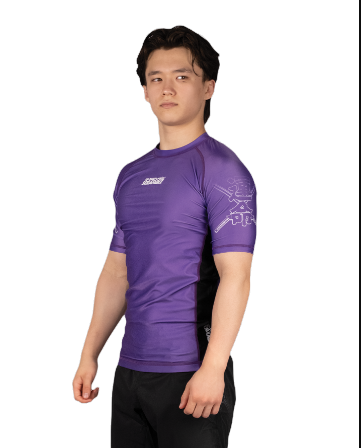 Rashguard Scramble Fate Tanto Ranked Rashguard - Morado