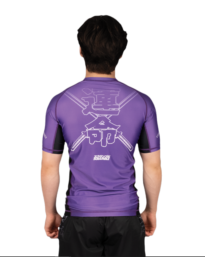 Rashguard Scramble Fate Tanto Ranked Rashguard - Morado