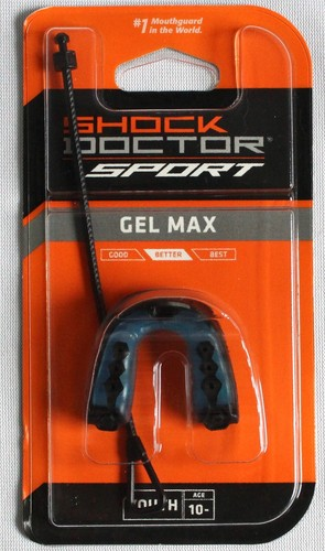 Protector Bucal de Niño Shock Doctor Gel Max Black