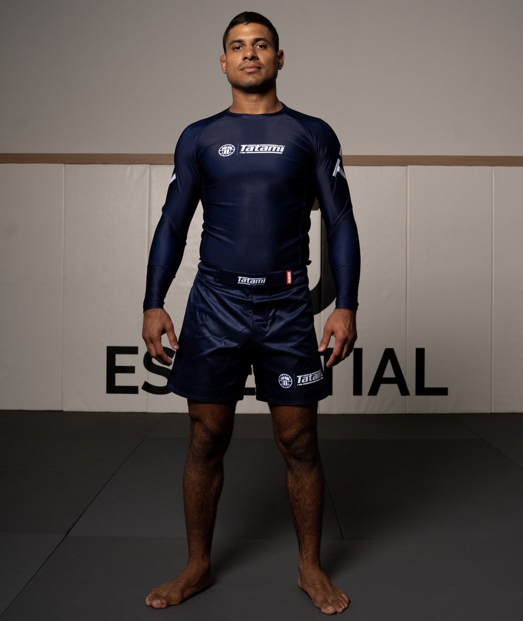 Pantaloneta Tatami Impact Mid Cut Navy