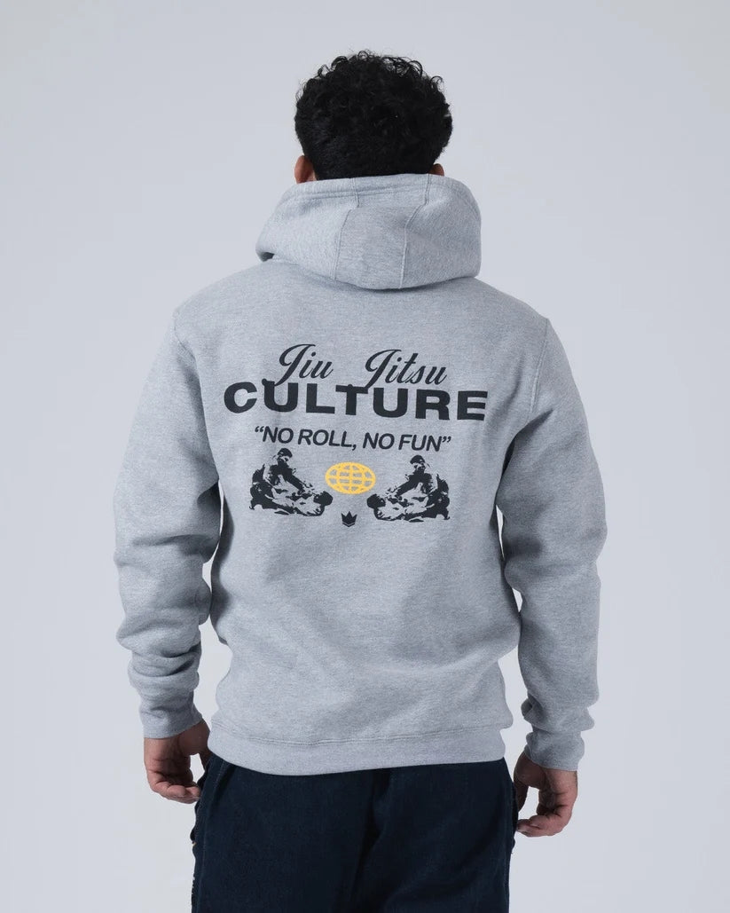Sudadera Kingz Jiu Jitsu Culture Gris