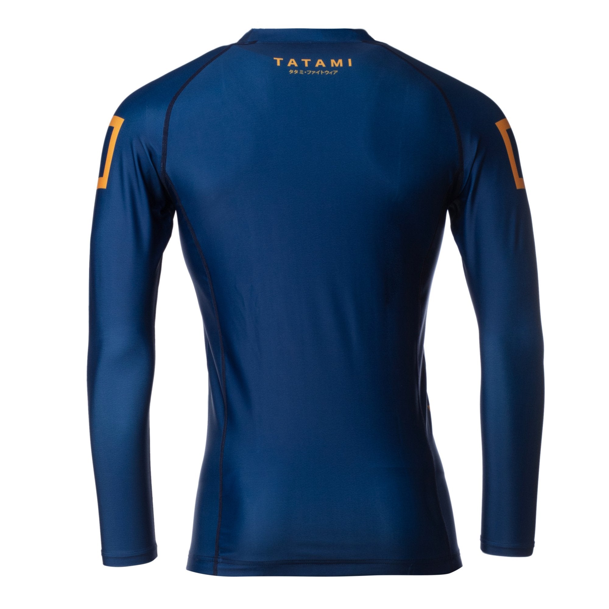 Rashguard Tatami Katakana Navy Manga Larga