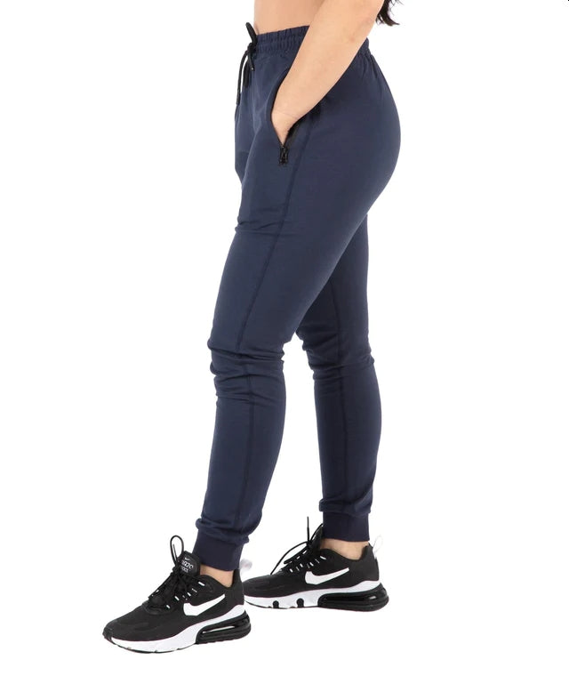 Joggers de Mujer Tatami Logo Azul Marino y Blanco