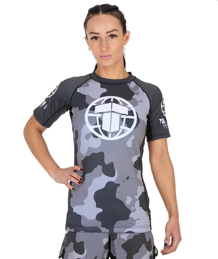 Rashguard de Mujer Tatami MTP Camo Gris