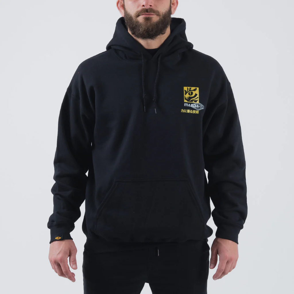 Sudadera Maeda Eye of the Tiger Black