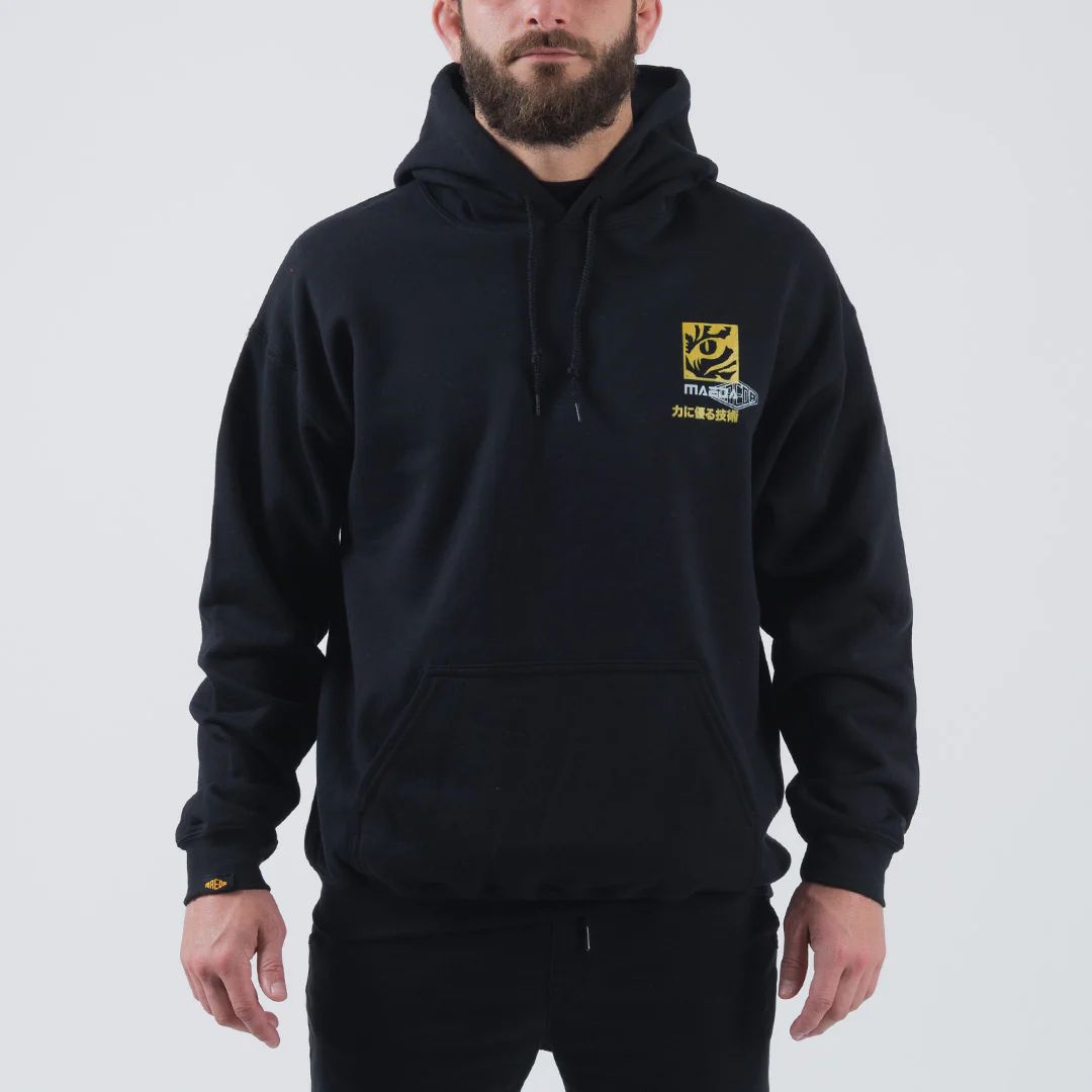 Sudadera Maeda Eye of the Tiger Black