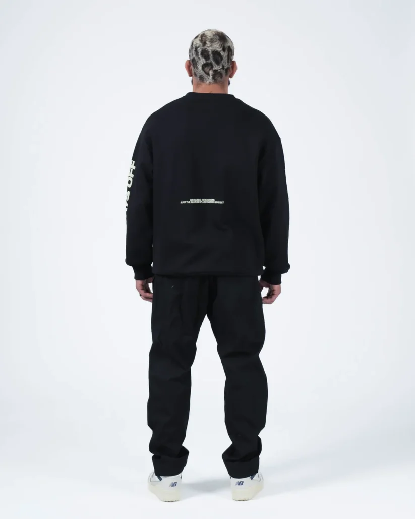 Sudadera Kingz No Days Off Crewneck Negro