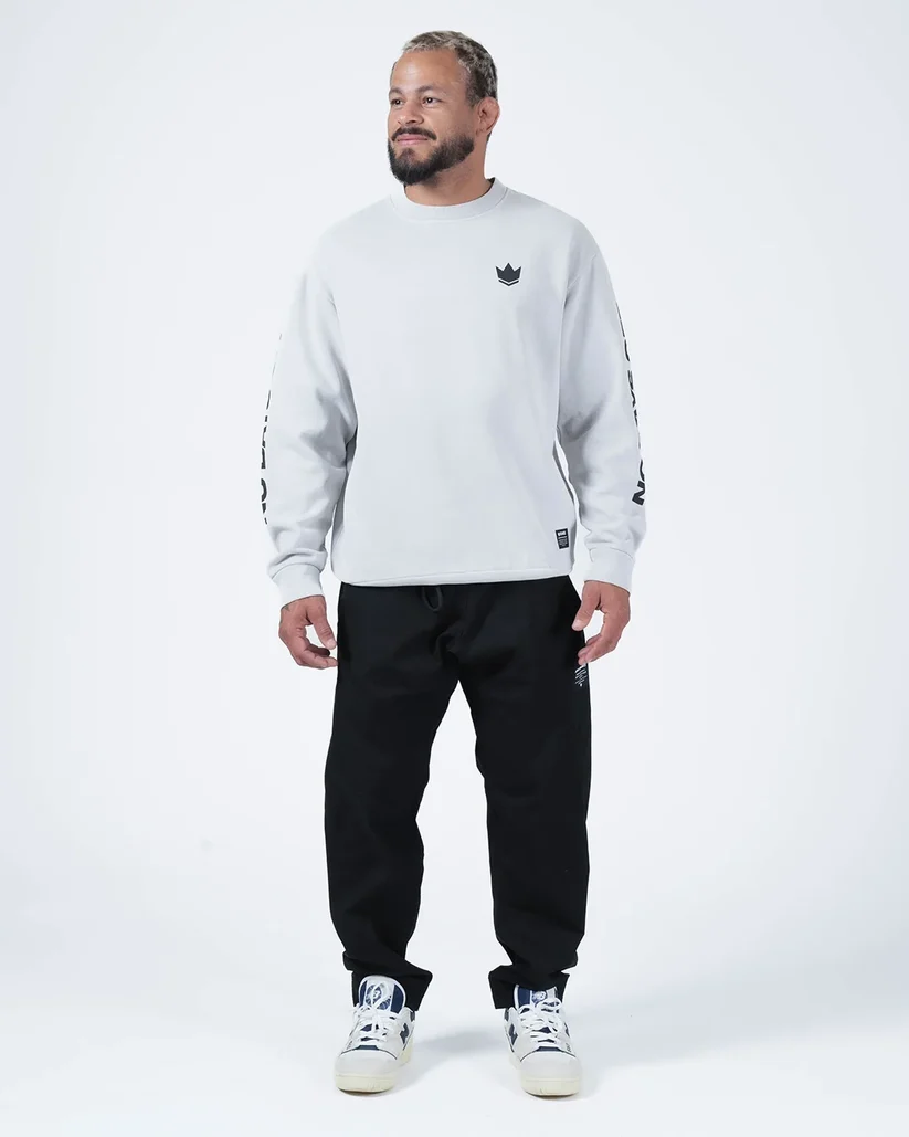 Sudadera Kingz No Dys Off Gris