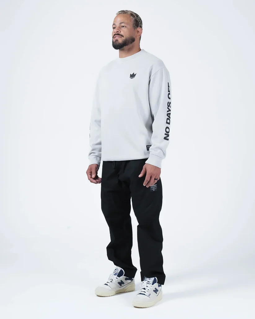 Sudadera Kingz No Dys Off Gris