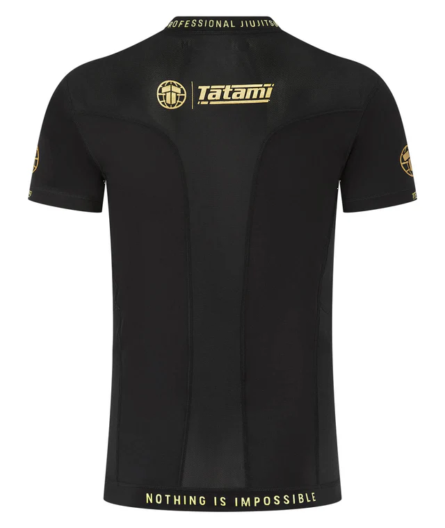 Rashguard Tatami Pro - Black & Gold