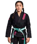 Gi de Jiu Jitsu para Niño Tatami Pro Series - Black & Wild Rose