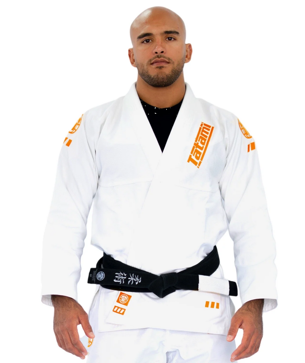Gi de Jiu Jitsu Tatami Pro Series - White & Hunter Orange