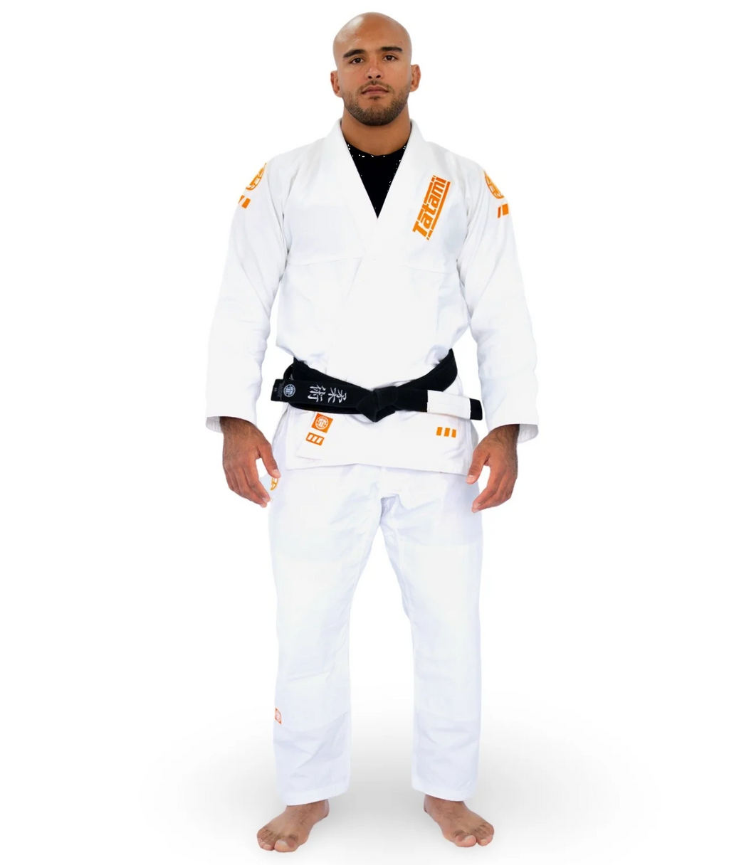 Gi de Jiu Jitsu Tatami Pro Series - White & Hunter Orange