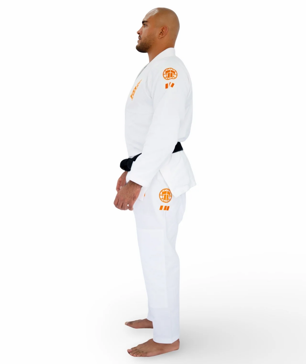 Gi de Jiu Jitsu Tatami Pro Series - White & Hunter Orange