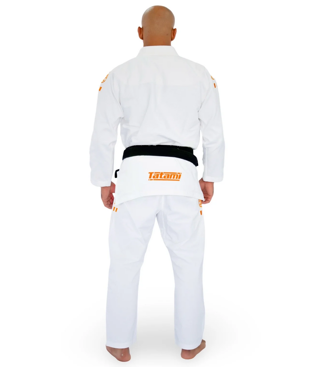 Gi de Jiu Jitsu Tatami Pro Series - White & Hunter Orange