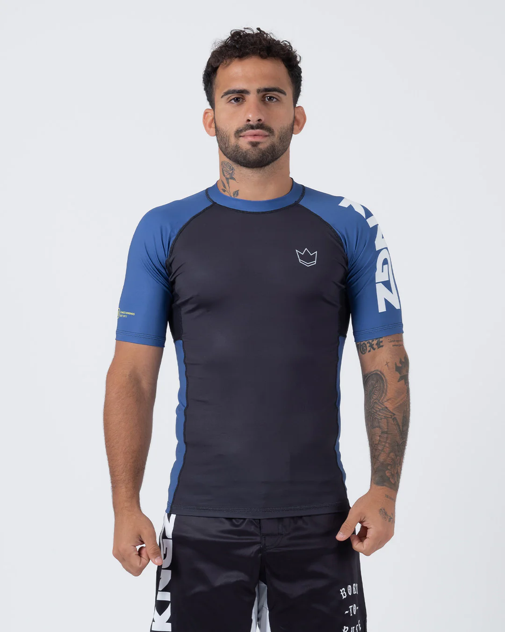 Rashguard Kingz Ranked Performance v2 - Blue